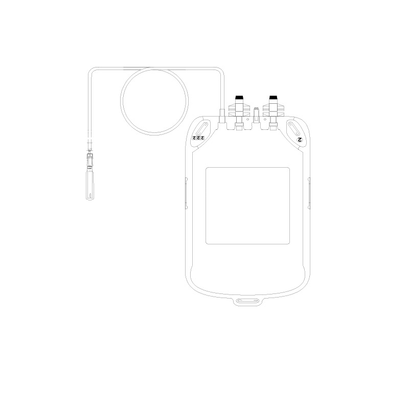 Контейнери для взяття цільної крові, 1-камерний (RSTr300)